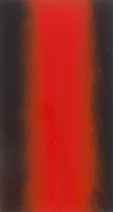 Untitled (Red/Black Flood painting 07)