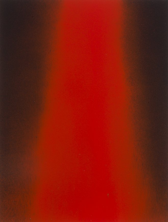 Untitled (Red/Black Flood painting 08)