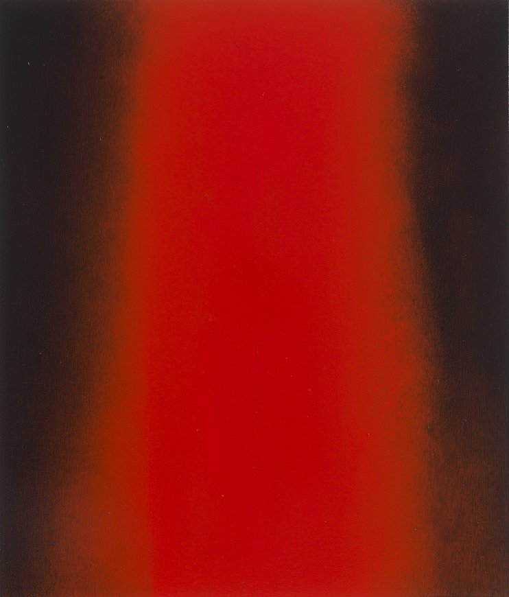 Untitled (Red/Black Flood painting 03)
