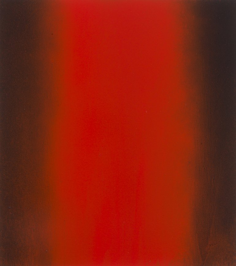 Untitled (Red/Black Flood painting 05)